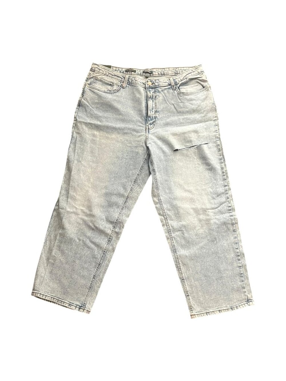 Wild Fable Womens 90's Relaxed Straight Jeans, Light Wash Blue 17/29" Inseam